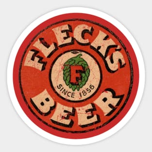 Fleck's Beer Sticker